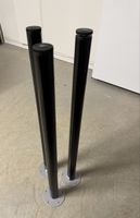Tischbeine 3 Stück schwarz ADILS