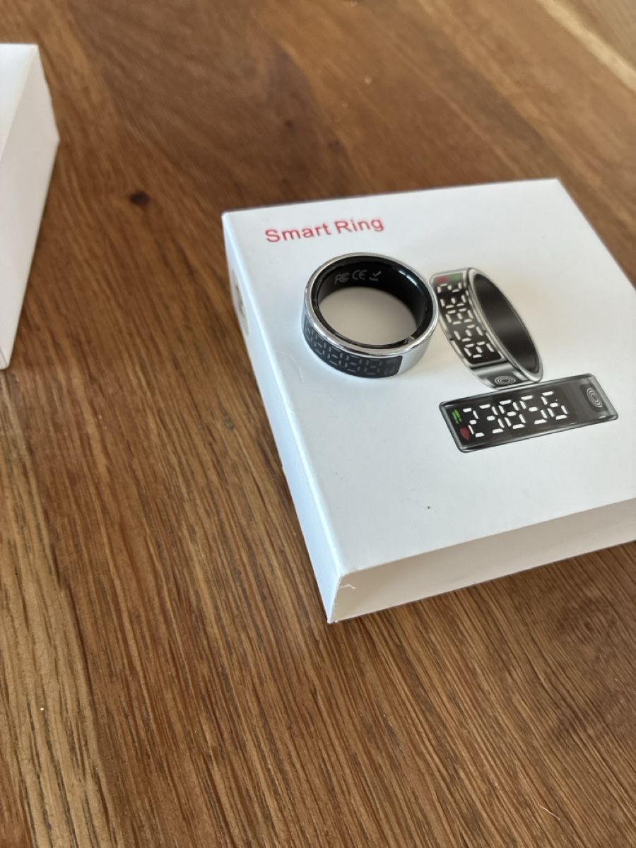 Anelli: Smart Ring mit Display Silber 19.9 mm Durchmesser neu – Nuovo e nell'imballaggio originale da Münchenstein venduto da Esther19 2