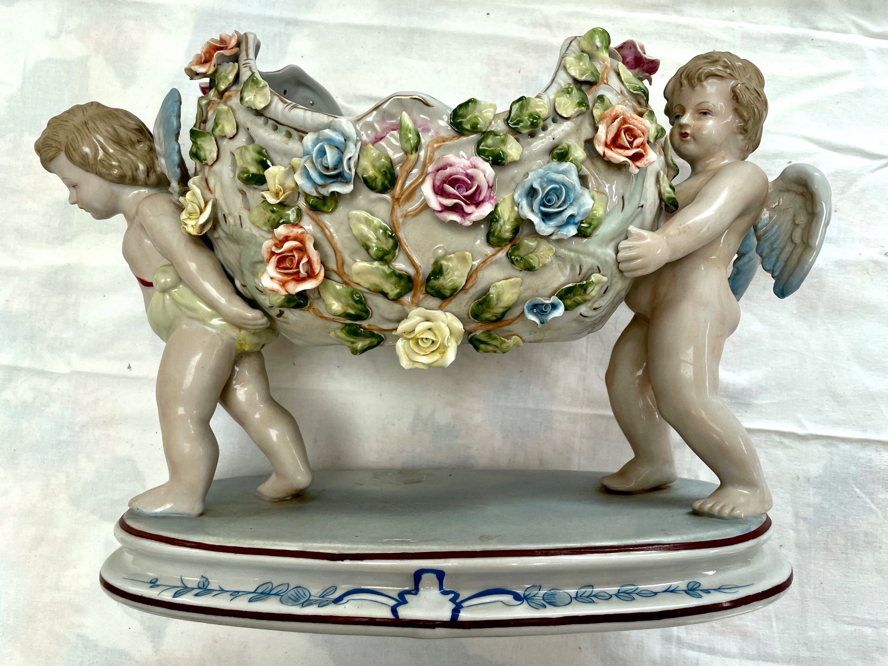 Jugendstil Schale aus Porzellan (Gebraucht) in Kleinlützel für CHF 169 – mit Lieferung auf Ricardo kaufen
