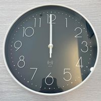 Funkuhr Wanduhr 30cm Lautlos