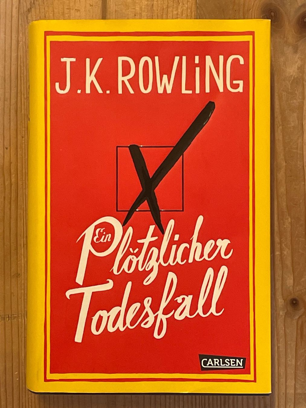 Bücher: J. K. ROWLING - Ein Plötzlicher Todesfall (2012) – Gebraucht aus Frasnacht von GracyStore