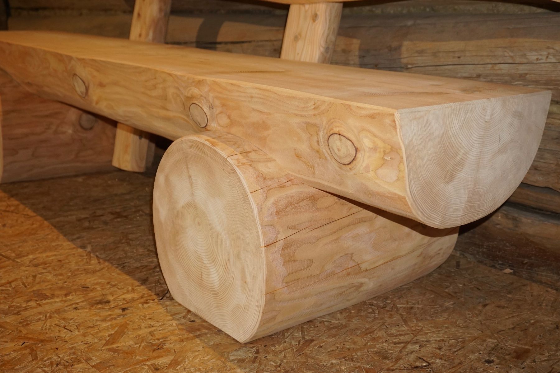 Panchine: Sitzbank Foppa aus Lärche – Nuovo e nell'imballaggio originale da Lohn GR venduto da Nilo87 1