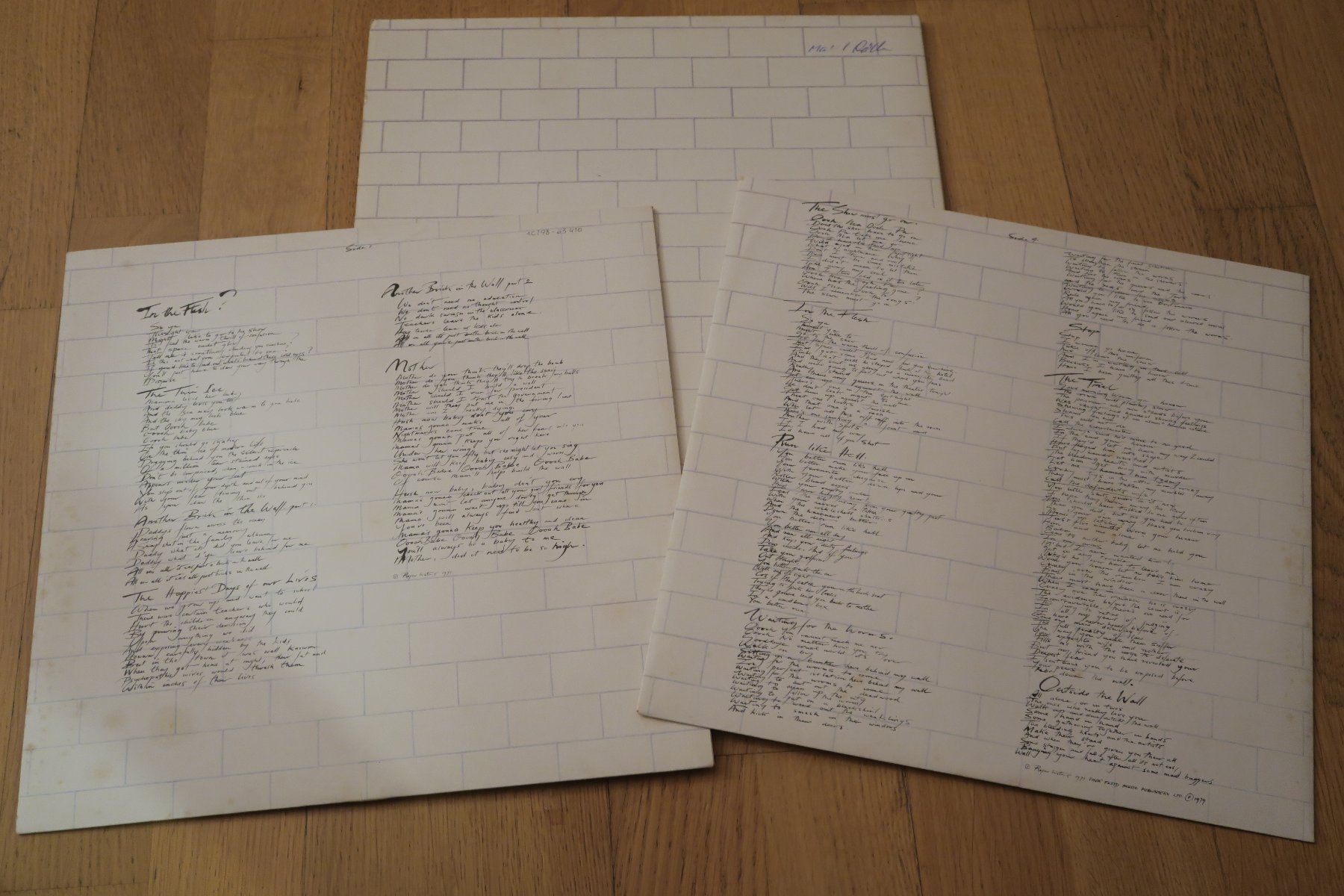 Dischi in vinile: Pink Floyd – The Wall – Usato da Thun venduto da Karibu70 5