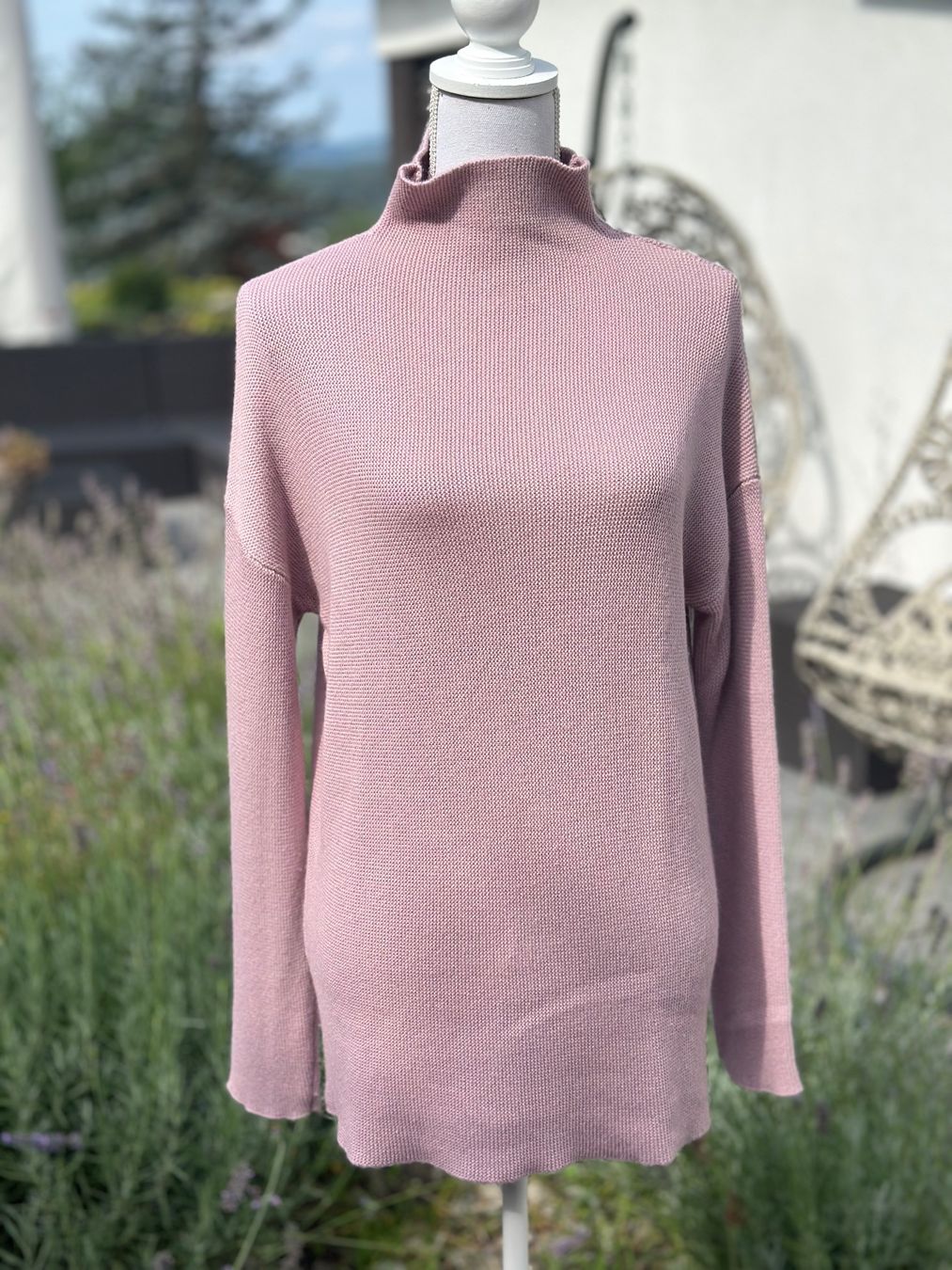 Maglioni & Felpe: Rollkragenpullover in Rosa, Gr. M – Usato da Zufikon venduto da Modestil365 2