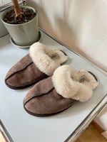 UGG Hausschuhe gefüttert, Schaffell Leder, NP 129.-, Gr.36