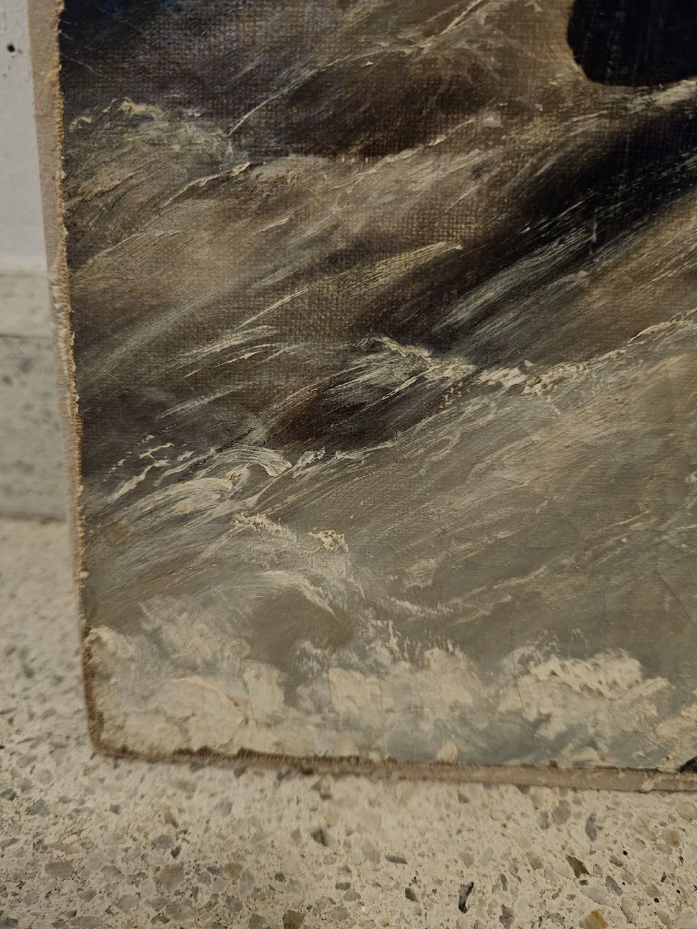 Dipinti: gemälde pensee.antik – Difettoso da Schwellbrunn venduto da Rosaroterpanter 6