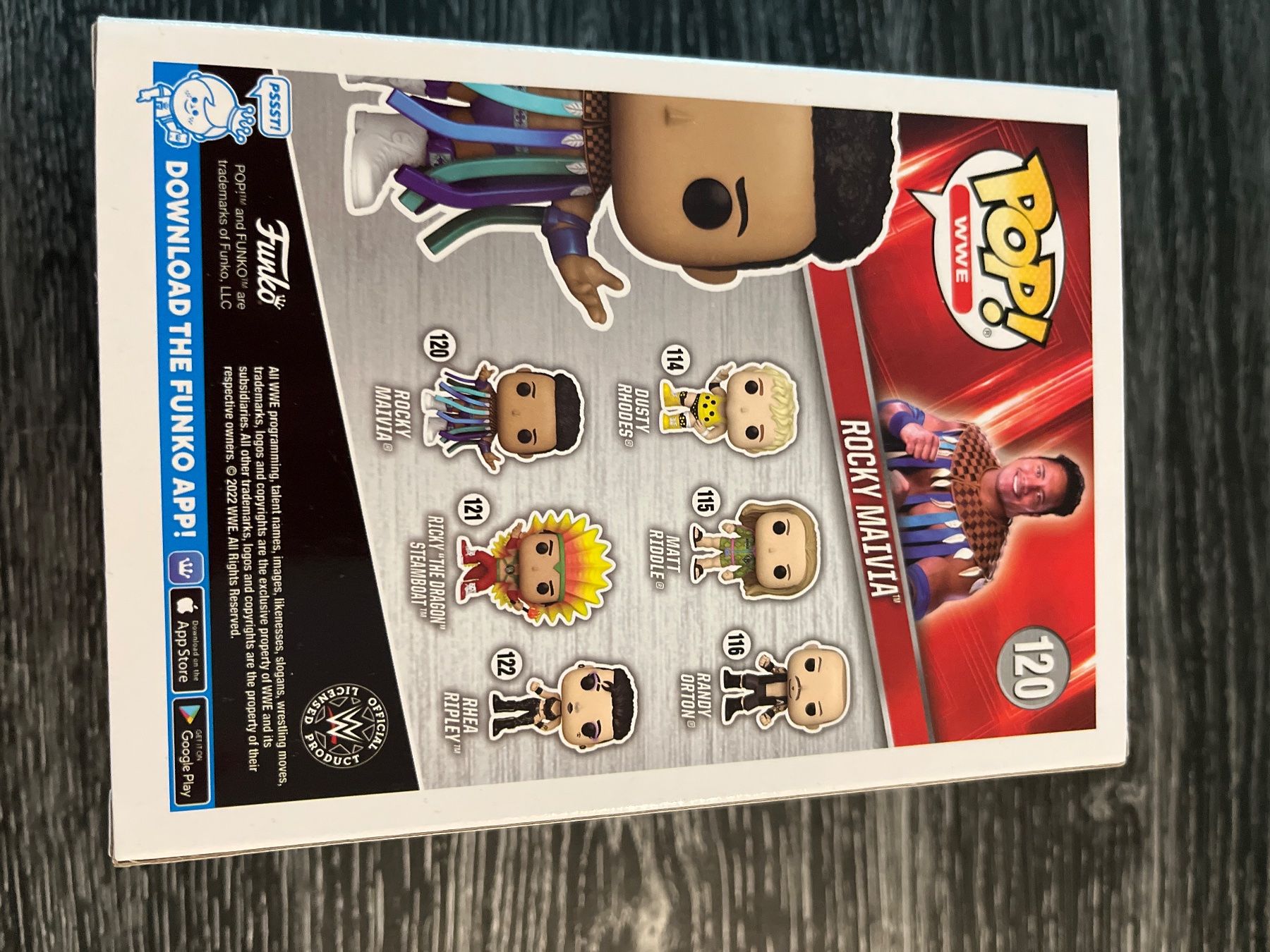 Funko Statuette: Funko pop WWE / Rocky Maivia – Nuovo e nell'imballaggio originale da Yverdon-les-Bains venduto da vin_95zk 2