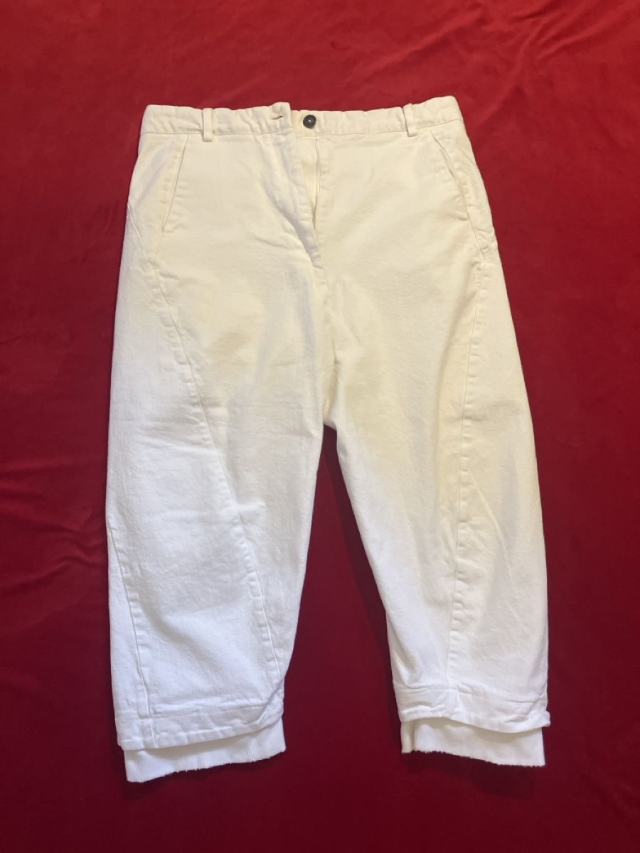 Pantaloni: Matilda Longena Baumwolle Hose.Gr. 42-44 – Usato da Muralto venduto da jac_hkz5