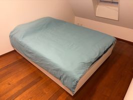 Lit double Ikea avec rangements