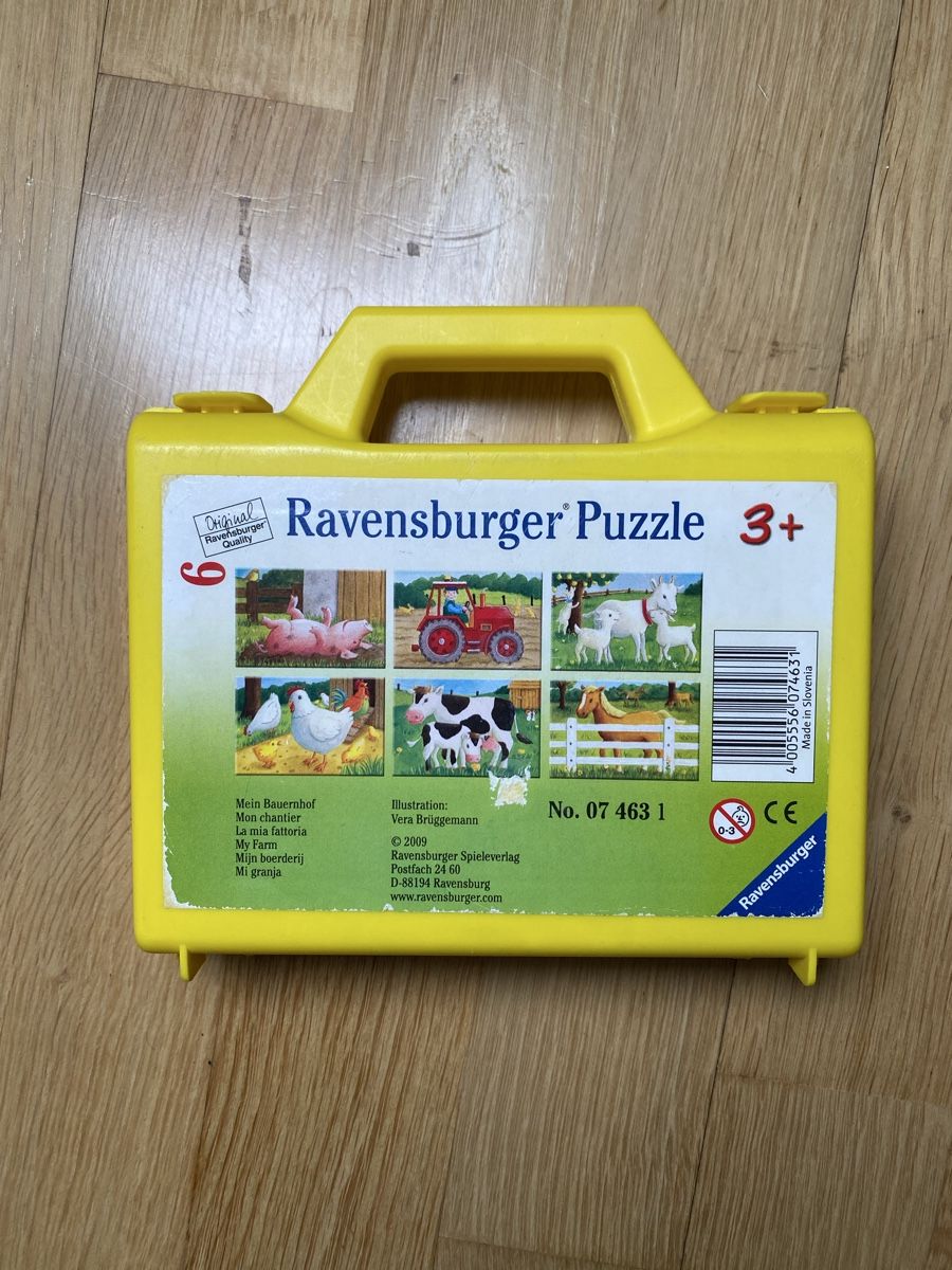 Ravensburger Puzzles: Ravensburger Puzzle Koffer Bauernhof – Gebraucht aus Zürich von Mariaov