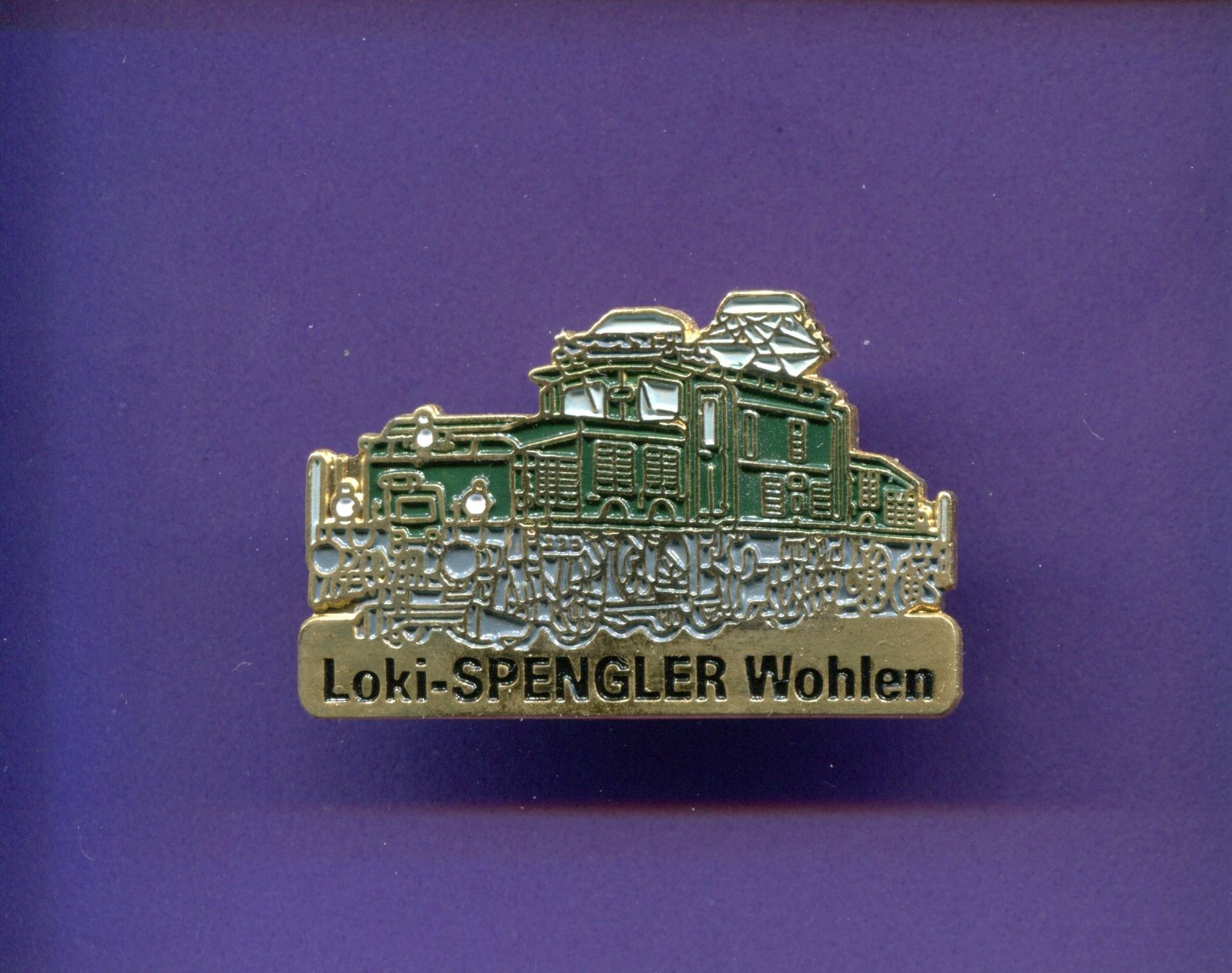 SBB/CFF/FFS Plaketten & Abzeichen: SBB  Ce 6/8  Loki SPENGLER Wohlen – Gebraucht aus Winterthur von Sammleroase