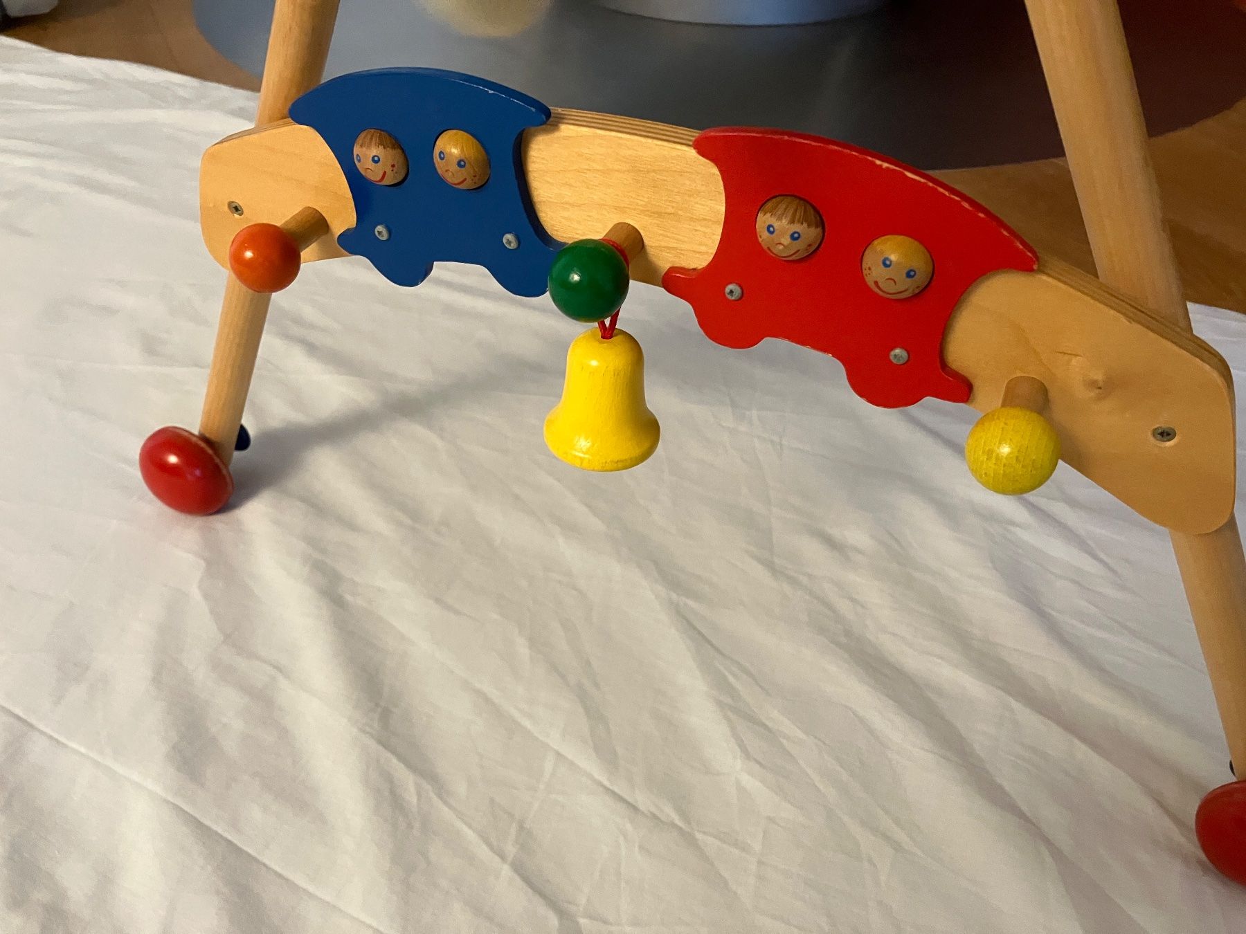 Giocattoli: Heimess Holz-Spieltrapez Halbrundbogen, Babytrainer – Usato da Sirnach venduto da ac__kxd5 1
