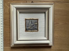 Exklusives Silber-Relief 925 Sterling – "Labore" Handarbeit
