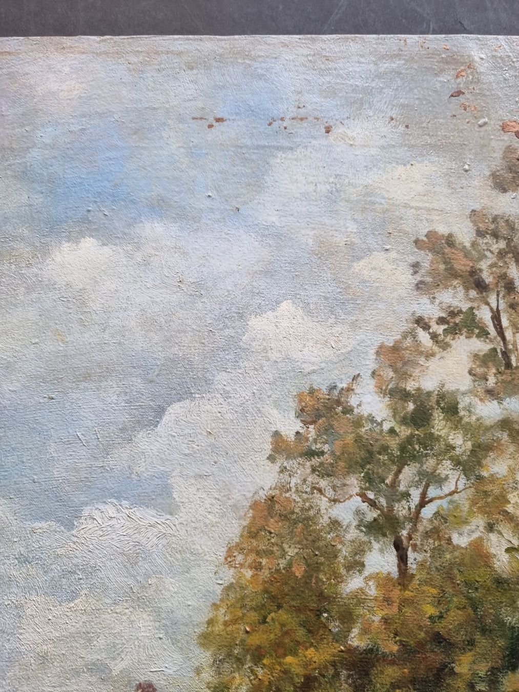 Gemälde: GEMÄLDE ANTIK OEL LEINWAND SIGNIERT – Gebraucht aus Gersau von grafik-kunst 5