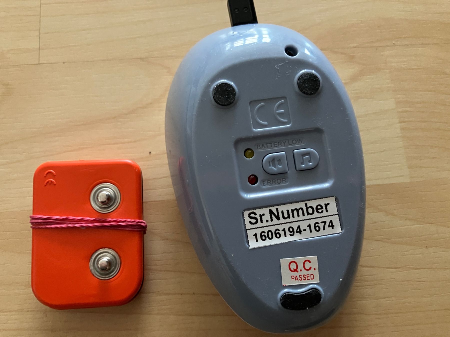 Sveglie: Urifoon Mickey Bettnässeralarm Empfänger – Usato da Niederglatt ZH venduto da boeca82 2