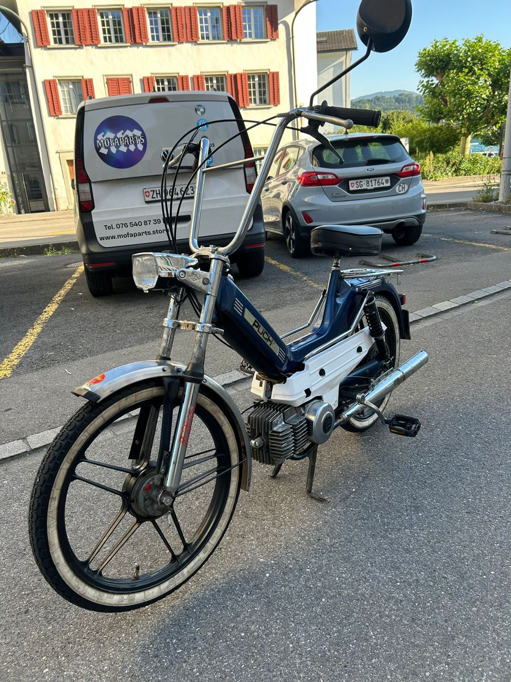 Puch Ciclomotori: Puch Supermaxi LG2 mit Ausweis – Usato da Schmerikon venduto da Mofaparts 2