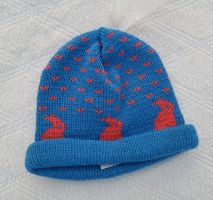 Babymütze ca. 6-7 Monate 50% Wolle