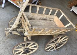 Leiterwagen antik Holzwagen