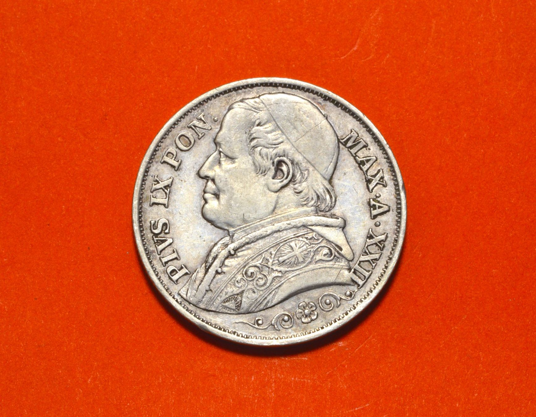 Tutti le monete: Vatikan 2 Lire 1867 R – Usato da Oberglatt ZH venduto da dil_85sh 2