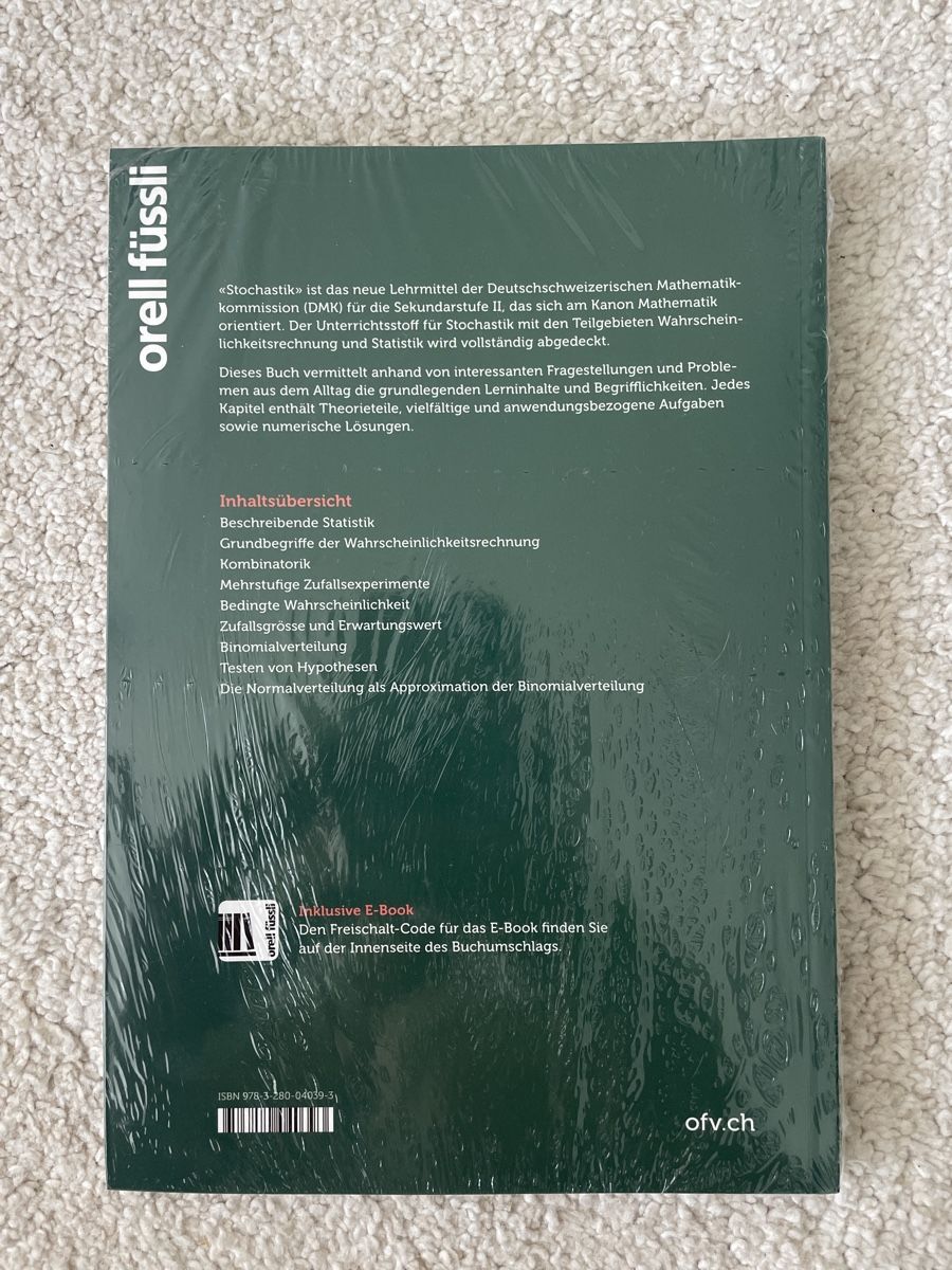 Libri: Stochastik, 2. Auflage, DMK, Orell Füssli – Nuovo e nell'imballaggio originale da St. Niklausen LU venduto da car_2562 1