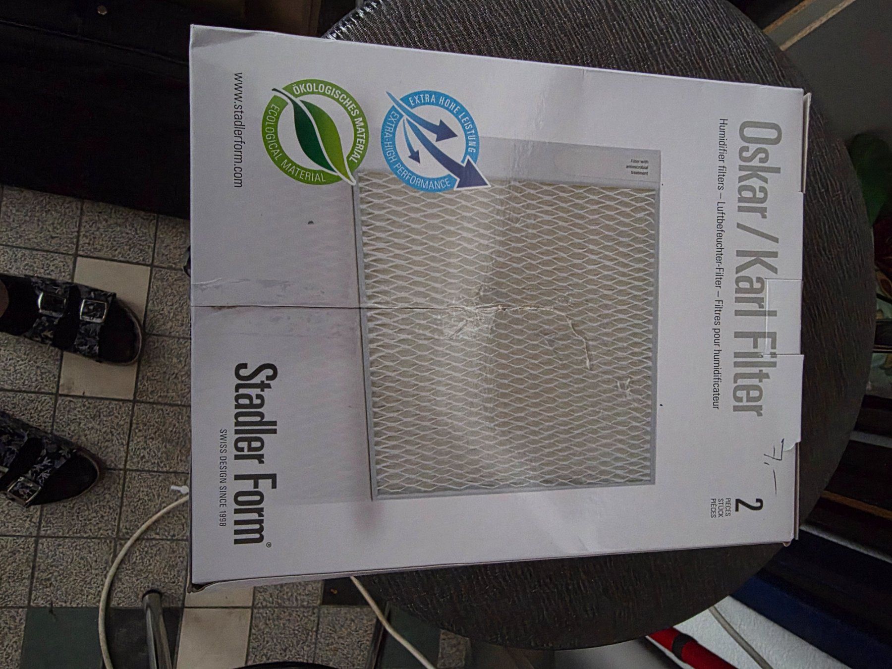 Stadler Form Ventilazione: Stalder Filter für Luftbefeucher Oskar Karl 2 Set Filter – Nuovo e nell'imballaggio originale da Wikon venduto da Speedy_li
