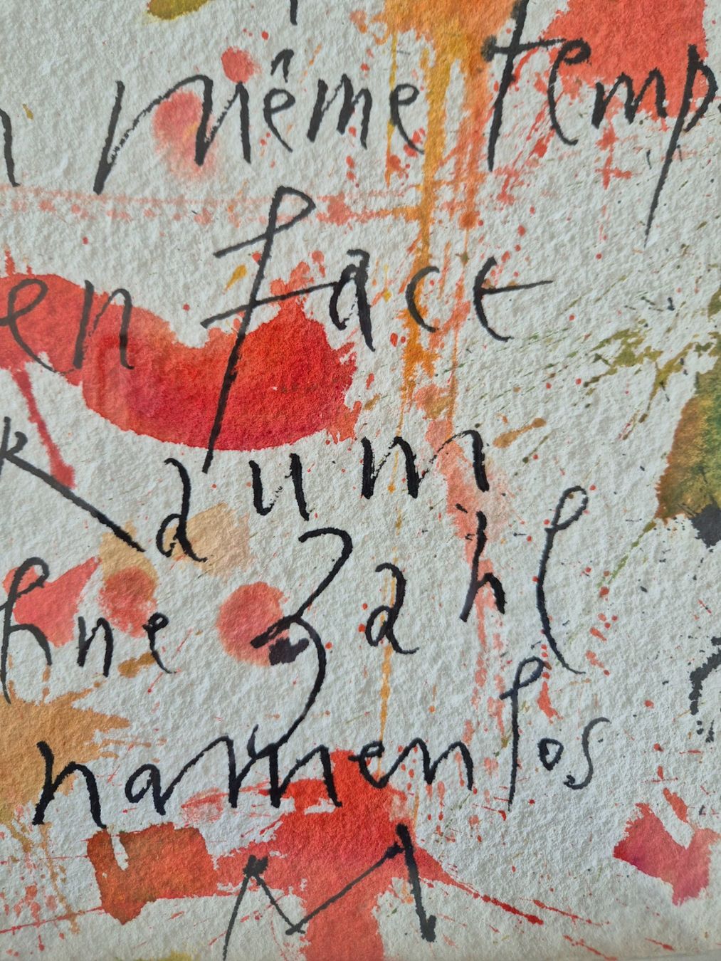 Dipinti: Rudolf Mumprecht, Original, Mischtechnik, signiert – Usato da Worb venduto da sonderblume07 2