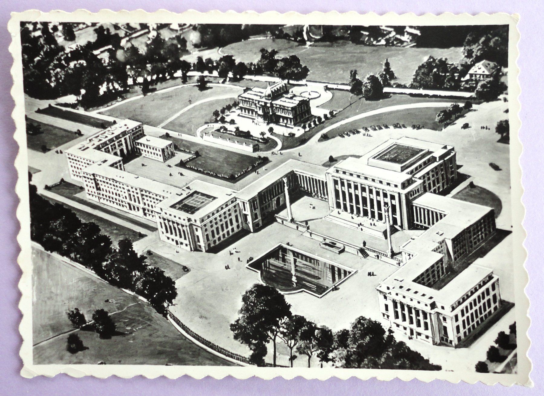 Cartoline postali: Genève - Palais des Nations – Usato da Fétigny venduto da Billy2miny