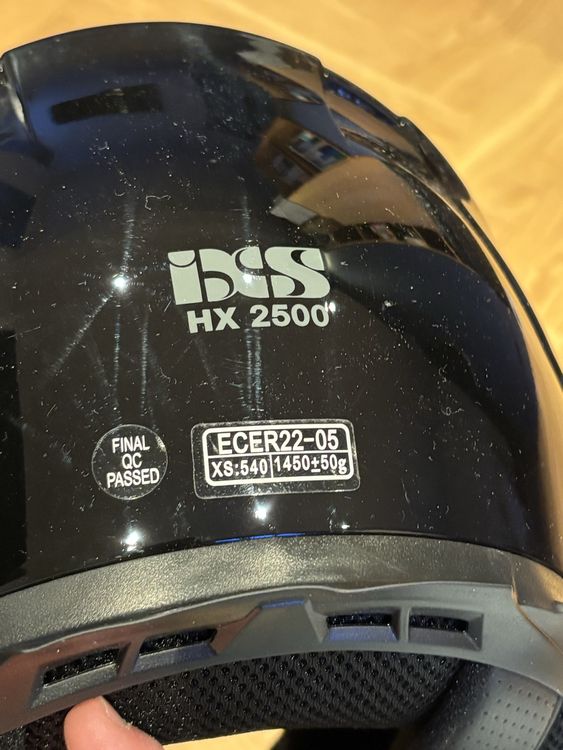 Neuwertiger IXS Motorrad Integralhelm 3