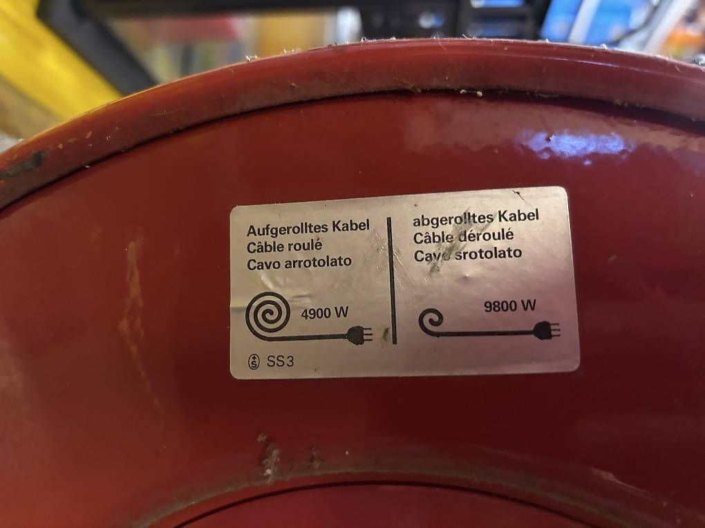 Cavi: 50m Starkstrom Kabelrolle – Usato da Kaiseraugst venduto da mengster 2