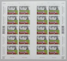 2013, Pro Juventute: J409B Zierbogen postfrisch, Kat: 600.-