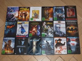 18 DVD X-MEN TERMINATOR HOBBIT CONAN STAR WARS BATMAN Stühle
