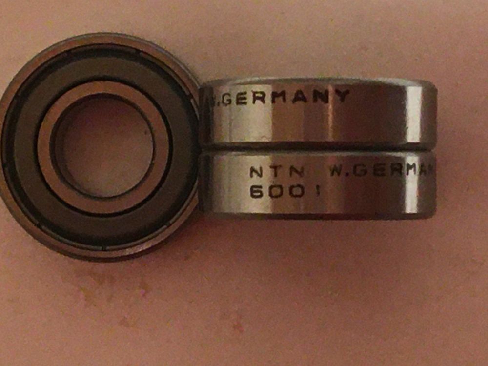 10x Rillenkugellager R144ZZ - 1/4 X 1/8 X 7/64 Zoll (6,35 X 3,17 X 2,78 Mm) Chromstahl Lager