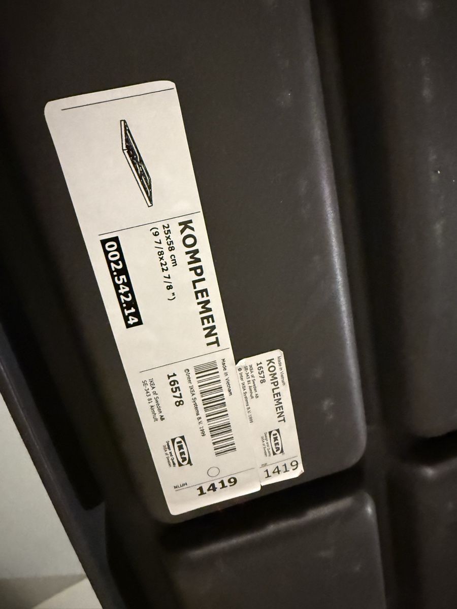 Wandhalterungen: IKEA Komplement Einsatz für Schmuck, 25x58cm – Gebraucht aus Oftringen von bvl_n9ss 1