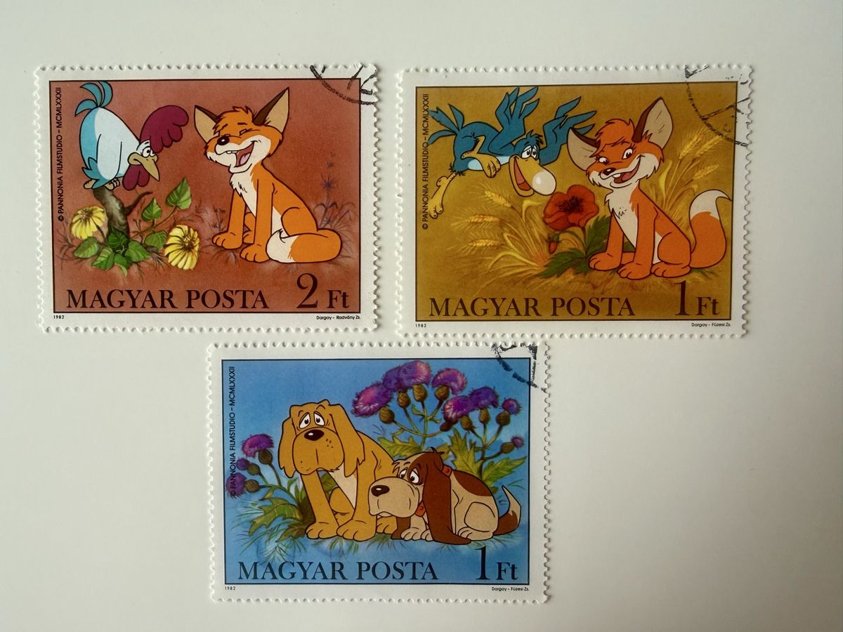 Alle Briefmarken: Ungarische Briefmarken, 3er Set, Top Zustand – Gebraucht aus Appenzell von sonnegarte
