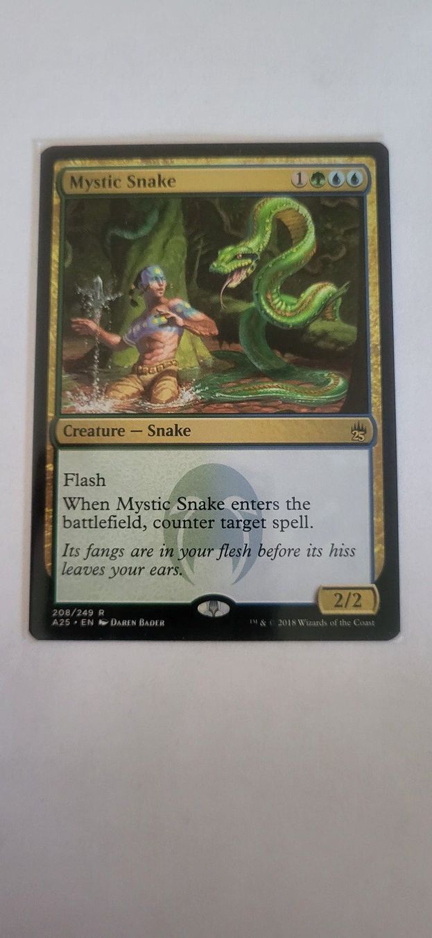 Magic The Gathering Carte collezionabili: MTG - Mystic Snake – Usato da Münsingen venduto da Heroism2010