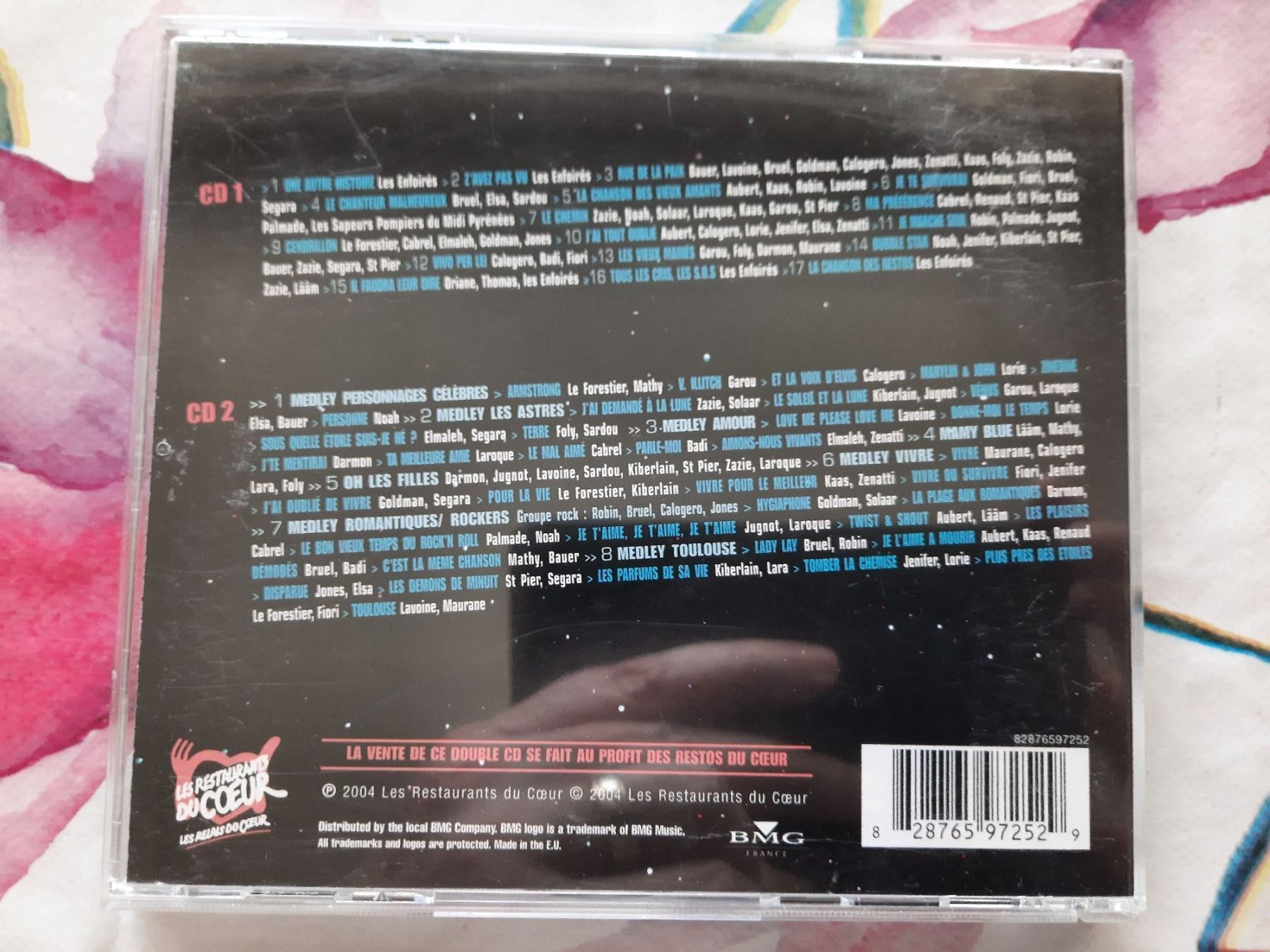 CDs: CD Les enfoirés dans l'espace – D'occasion à Pully par bro_n52j 1