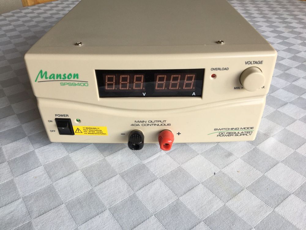 Power Supply 40 Amp. Kaufen auf Ricardo