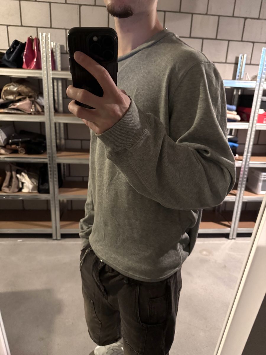 Maglioni & Felpe: vintage polo jeans sweatshirt grey  – Usato da Oberhofen Thun'see venduto da 61archive 1