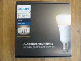 Philips Hue Starter Kit E27 - Warm White + Switch + HUE Brid