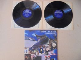 Moody Blues " Caught Live + 5" 2 x LP UK