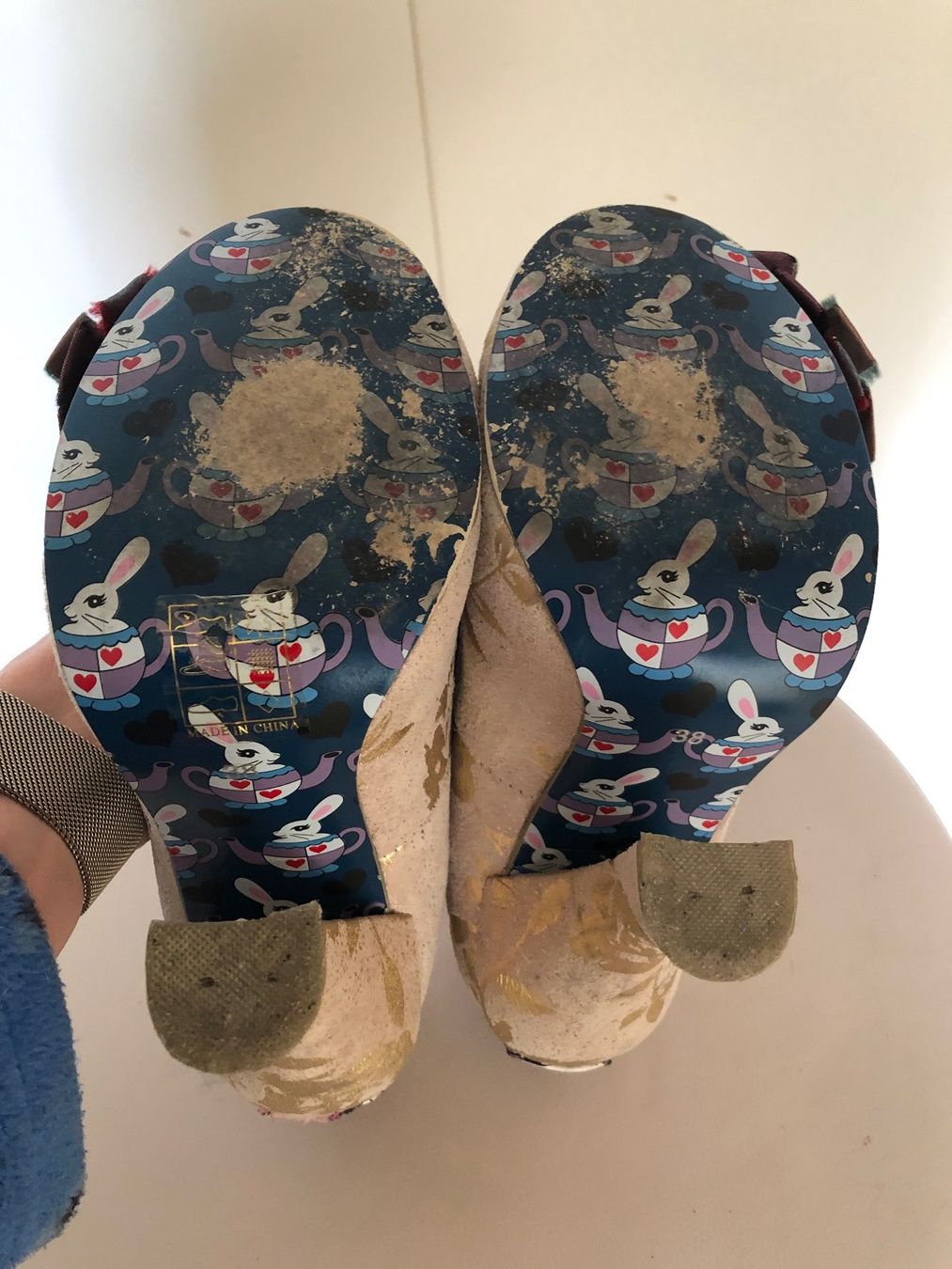 Scarpe da donna: Escarpins Irregular Choice beige et dorés taille 38 – Nuovo (secondo la descrizione) da Coppet venduto da Vanessamode 7