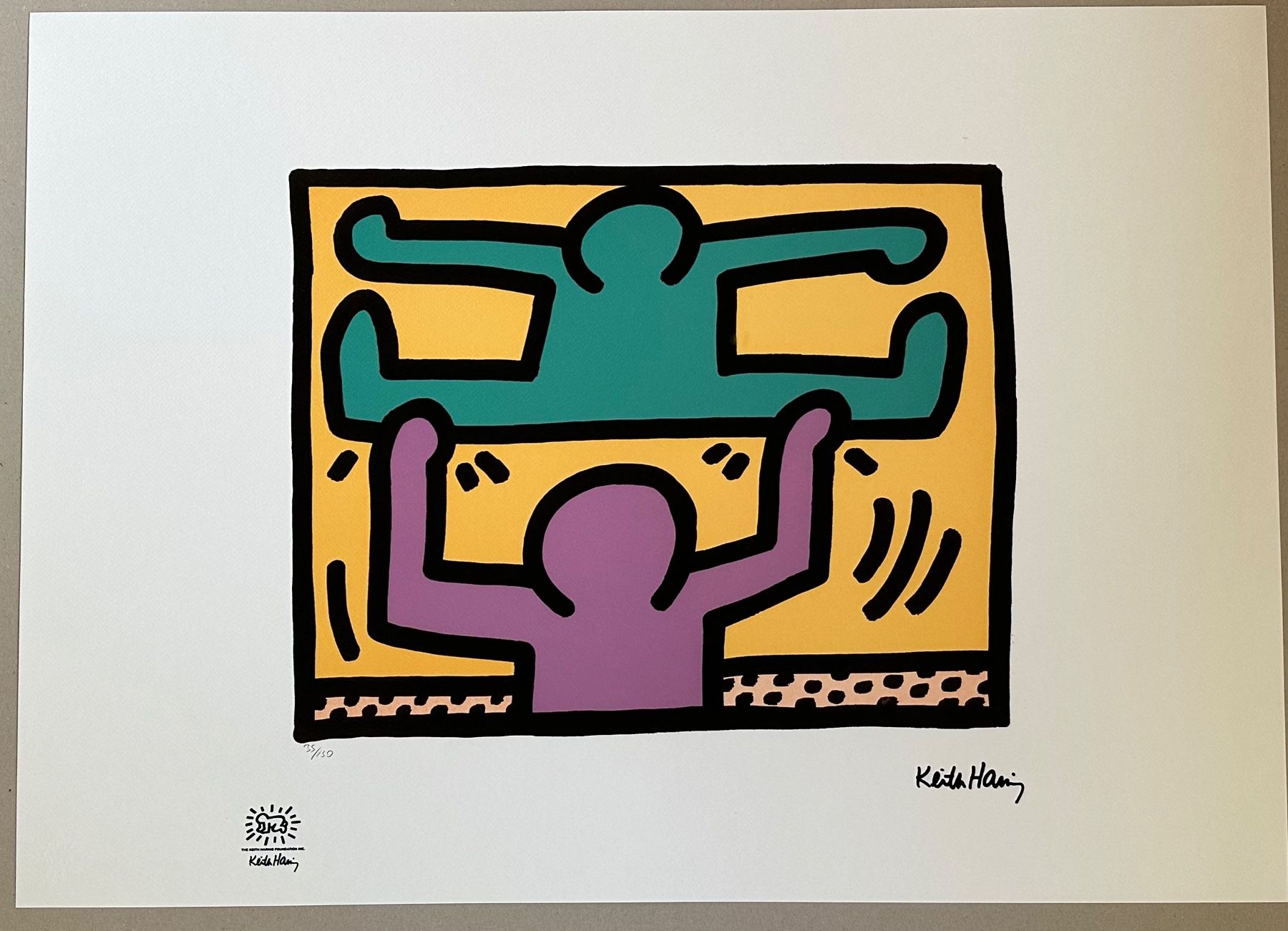 Dipinti: Keith Haring: Untitled, POP Art 35/150 – Nuovo (secondo la descrizione) da Meilen venduto da Smgdesign
