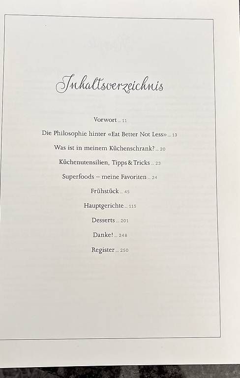 Libri: Kochbuch: EAT BETTER NOT LESS – Usato da Rüttenen venduto da pet_x9jv 1