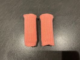 Handgestrickte Pulswärmer