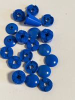 LEGO - 20 blaue rund
