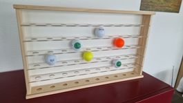 Vitrine für Golfsportler / für 60 Golfbälle**