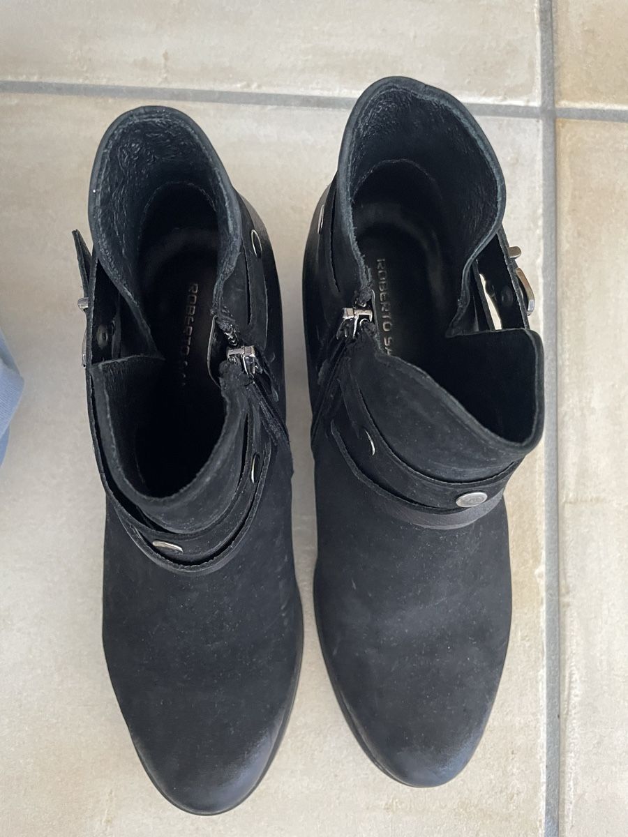 Roberto Santi Damenschuhe: Roberto Santi Leder Schwarz Gr. 37 – Neu (gemäss Beschreibung) aus HORGEN von paris007 5