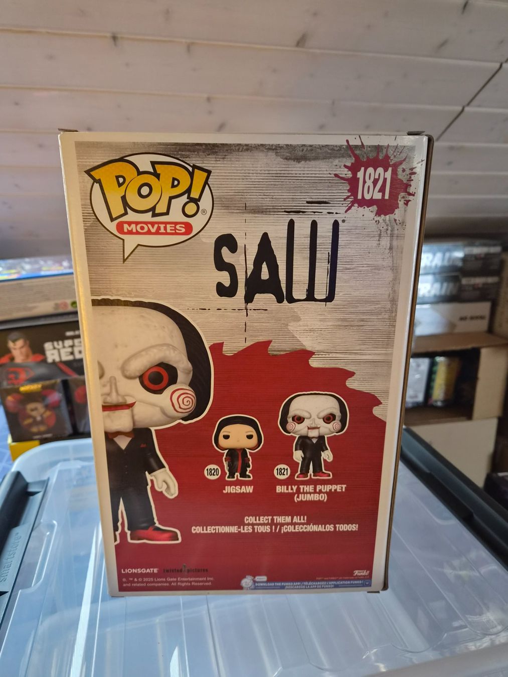 Funko Statuette: Funko Pop Saw Billy the Puppet Jumbo #1821 OVP – Nuovo e nell'imballaggio originale da Sisseln AG venduto da schenk-figuren 2