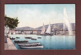 GENEVE - Rade et Jet d'eau
