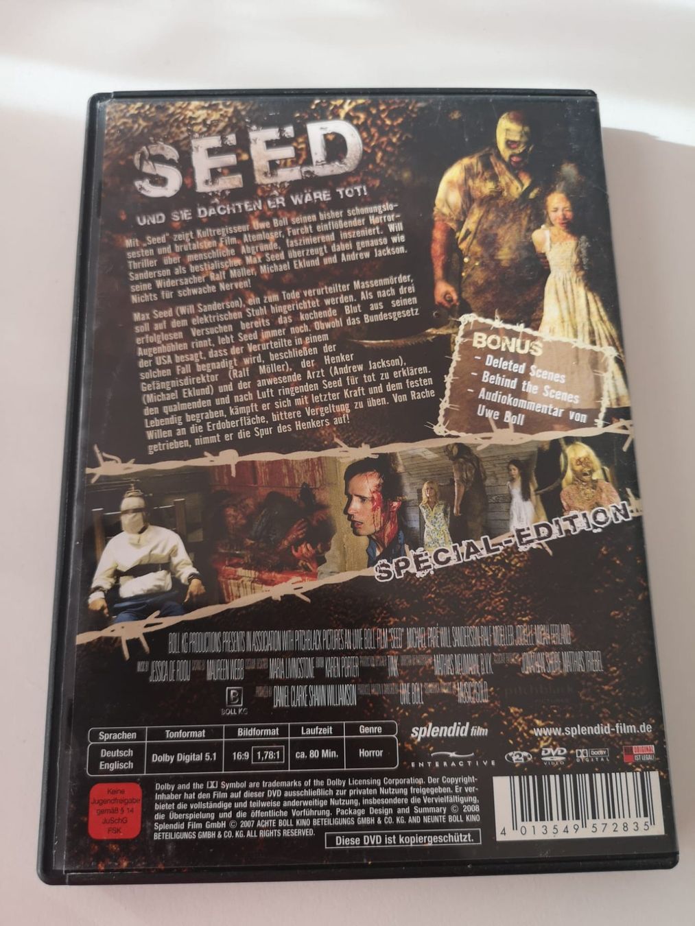 Tutti i DVDs: Seed (Special Edition) – Usato da Herisau venduto da Seyashop_2 1